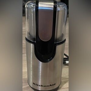 KitchenAid® BCG111 Coffee Grinder SILVER NWOB